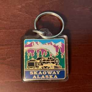 Skagway Alaska keychain